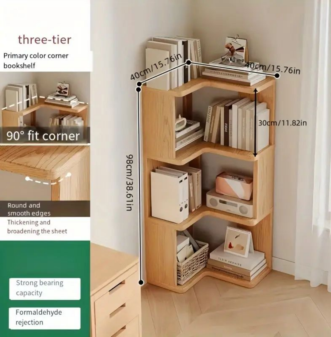 Étagère d’angle MDF